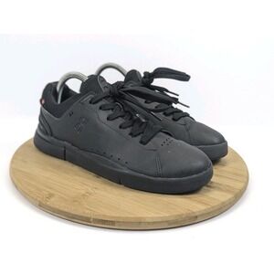 On Cloud Roger Advantage Womans 8.5 Triple Black Shoe Tennis Athletic Sneakers